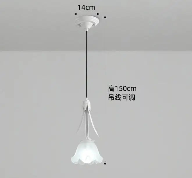 Glass chandelier for modern pendant lighting - vue 11 sur 12