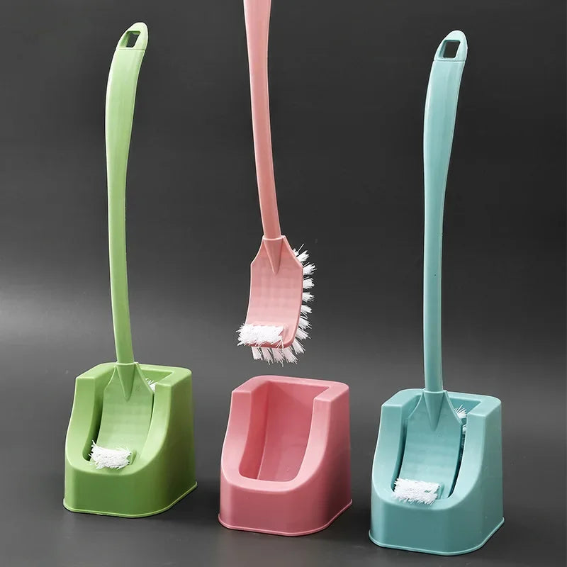 Double-sided toilet brush for effective cleaning - vue 4 sur 12