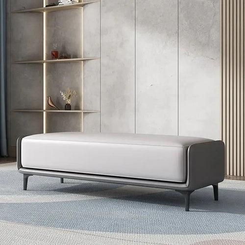 Italian leather stools for designer and modern interiors - vue 8 sur 16
