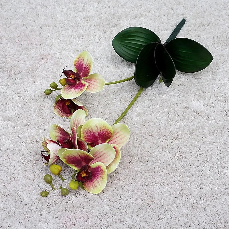 Artificial butterfly orchid flowers for wedding decoration