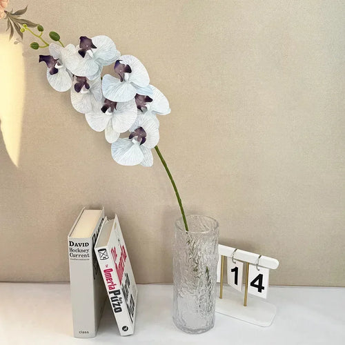 Artificial butterfly orchid 7 heads elegant floral decoration - vue 24 sur 40
