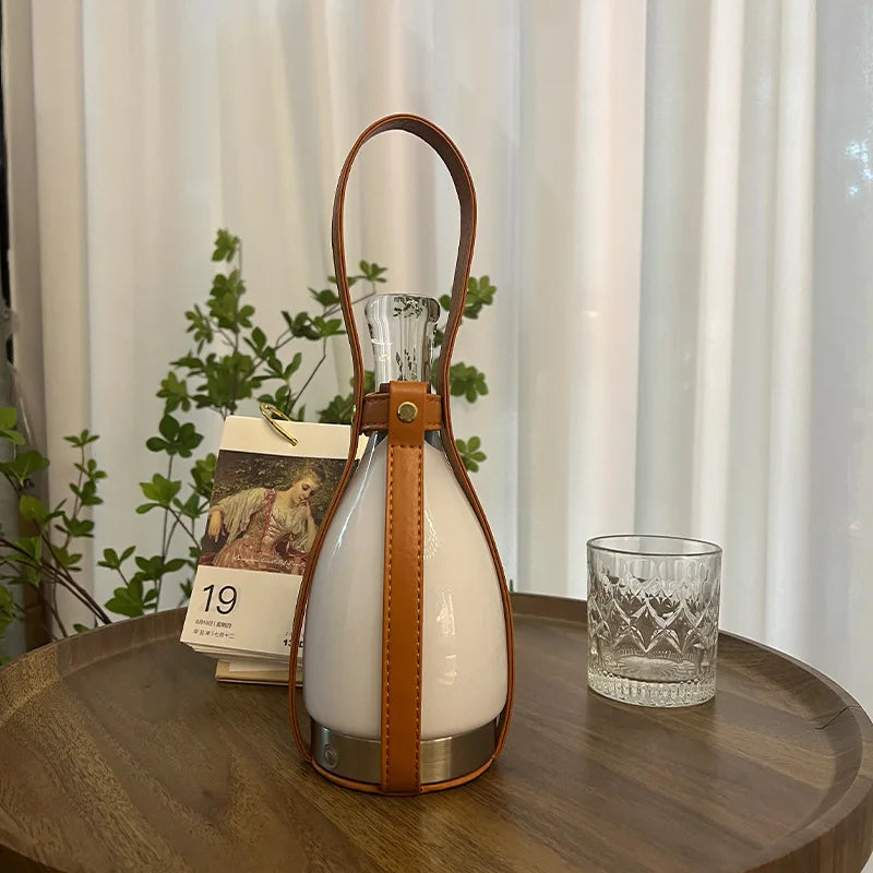 Portable touch table lamp for outdoor and camping - vue 5 sur 8
