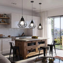 Modern pendant with LED heads for contemporary interiors