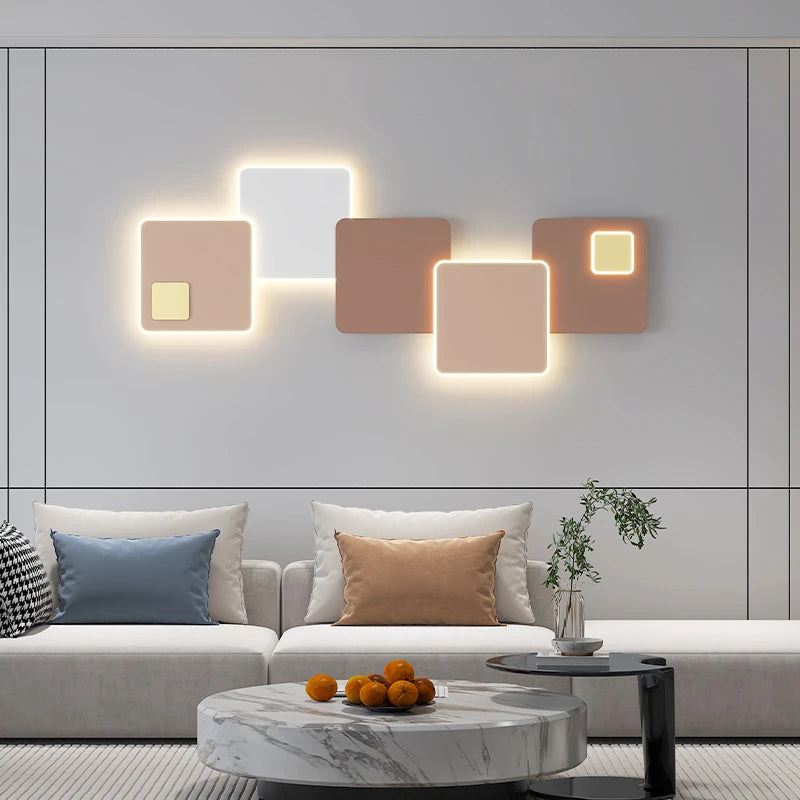 Modern LED wall light creative design for decorative ambience