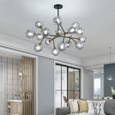 Modern glass pendant chandelier for interior decoration