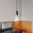 Modern cylindrical LED pendant light