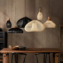 Southeast Asian vintage rattan pendant light high quality for dining room, restaurant, kitchen, or loft