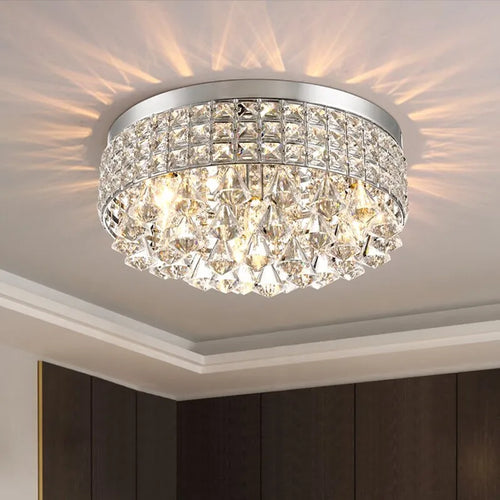 Modern crystal ceiling light for elegant interiors - vue 3 sur 8