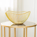 Modern iron fruit basket for storage and display