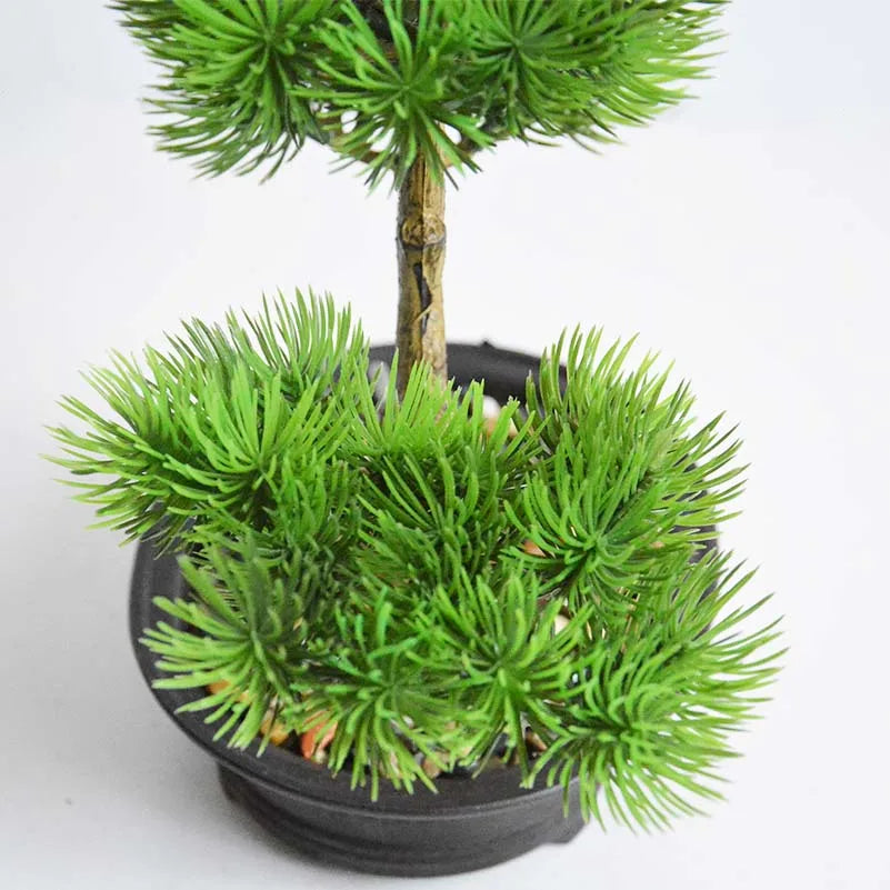 Chinese-style potted plant for indoor decoration - vue 5 sur 6