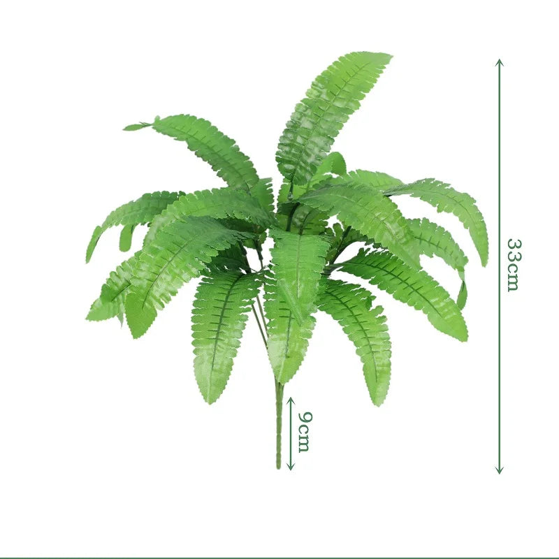Artificial silk bamboo leaves for elegant decoration - vue 13 sur 32