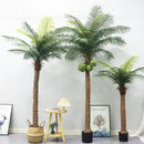 Artificial coconut tree large green plant for indoor decoration