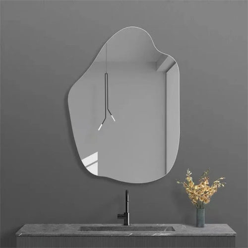 Decorative cloud-shaped unbreakable acrylic wall mirror for the home