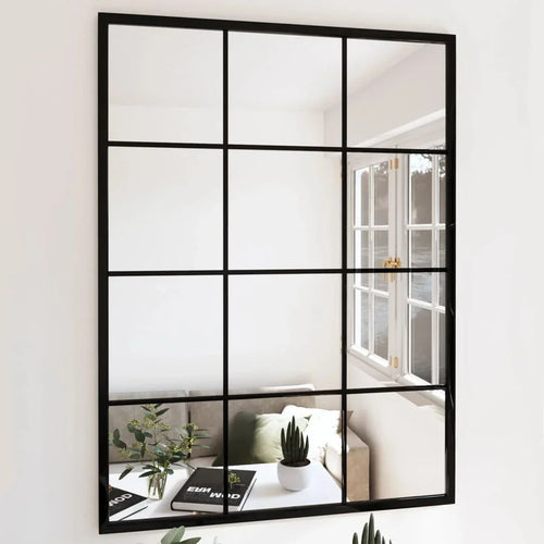 metal wall mirror for modern interior decoration - vue 3 sur 7