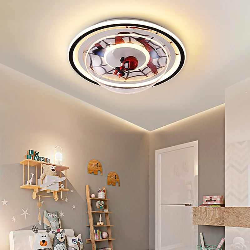 Modern decorative cartoon-shaped ceiling light for interiors - vue 6 sur 10