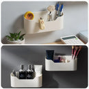self-adhesive wall organizer for storage and mail