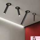 Modern rotating LED ceiling light for interior decoration