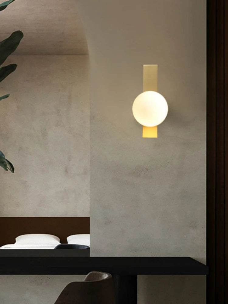 Creative wrought iron wall light for elegant interiors