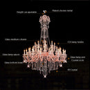 Modern crystal chandelier for elegant interior decor