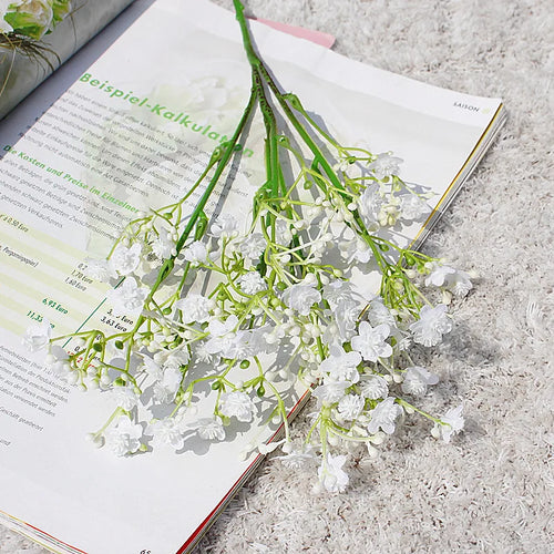 Artificial gypsophila flowers for wedding floral decoration 2024 - vue 9 sur 12