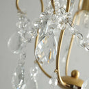 Retro American crystal chandelier for elegant interior decoration