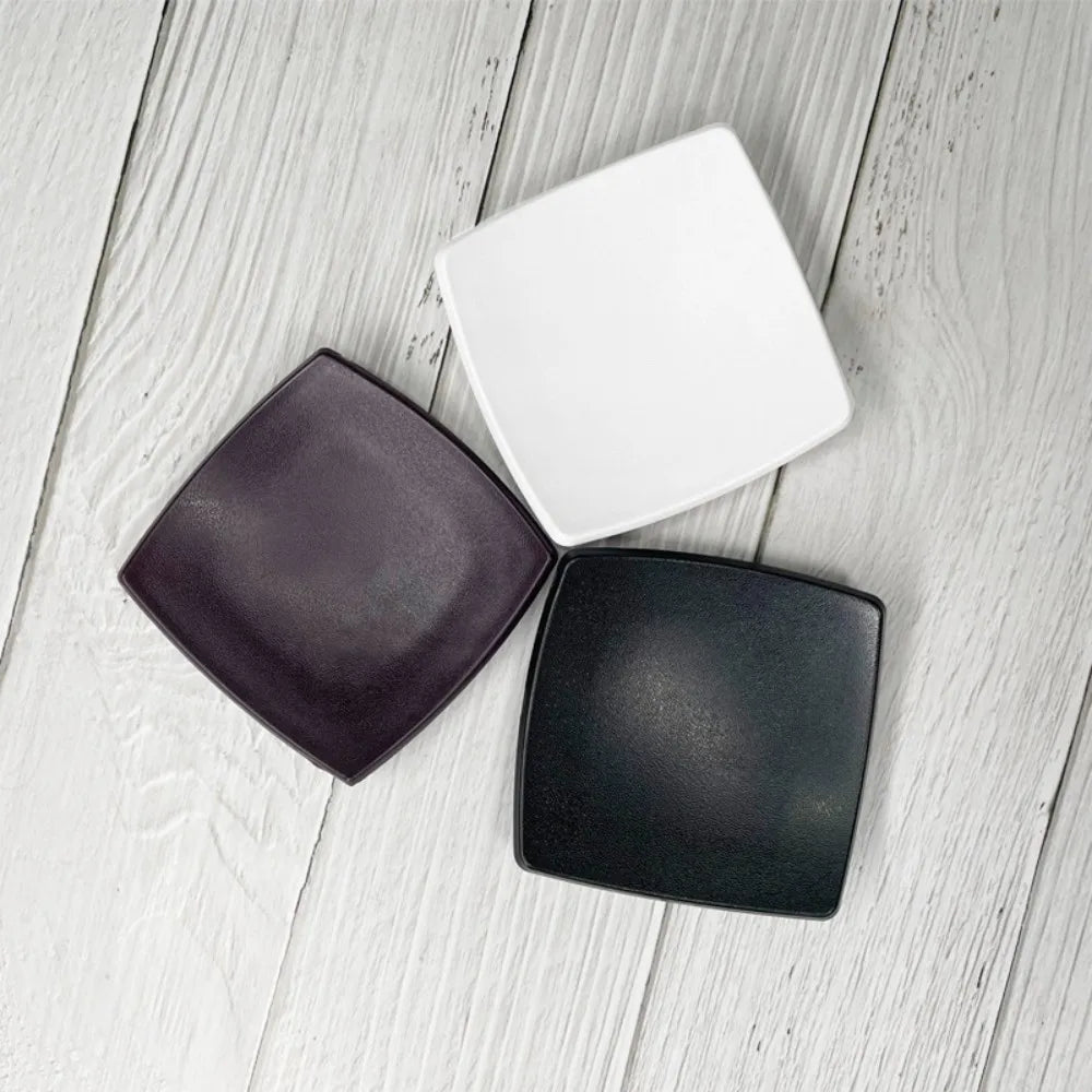 square arched soap dish for hotel and restaurant - vue 5 sur 11