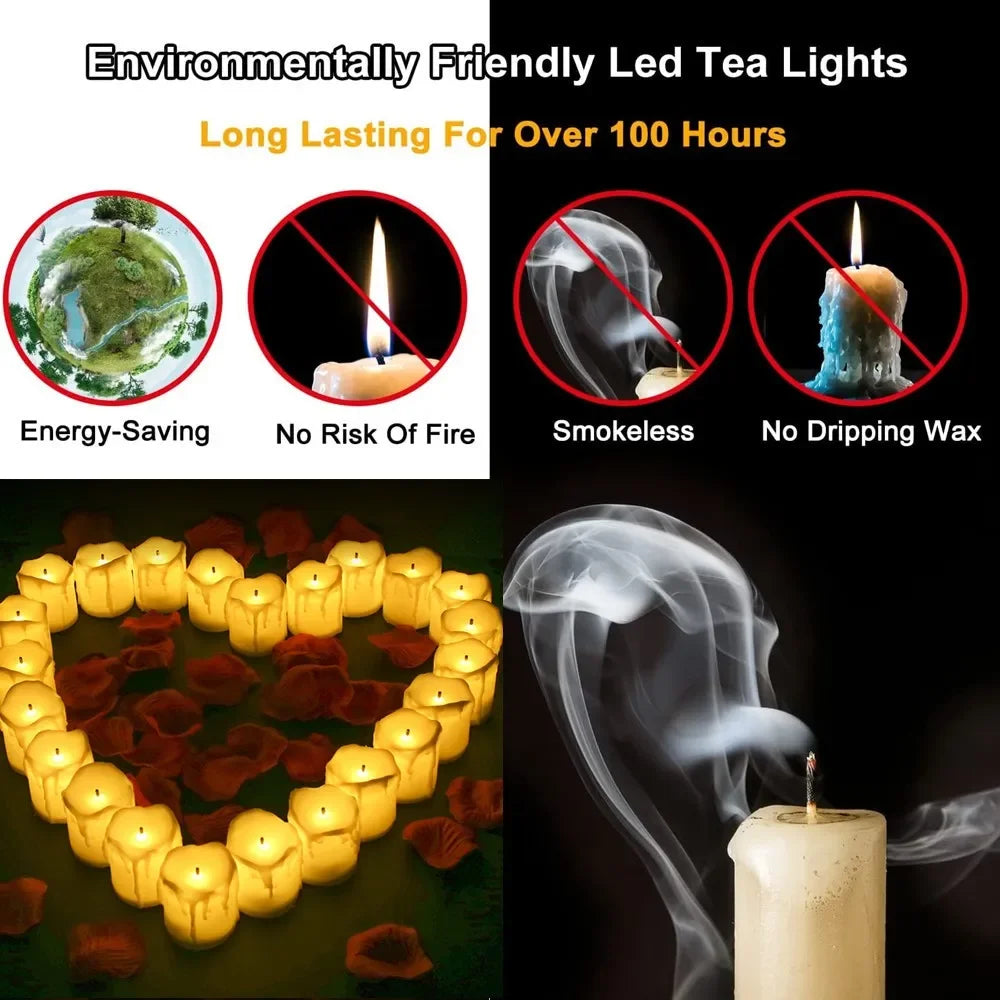 flameless LED candle for Halloween Thanksgiving and Christmas