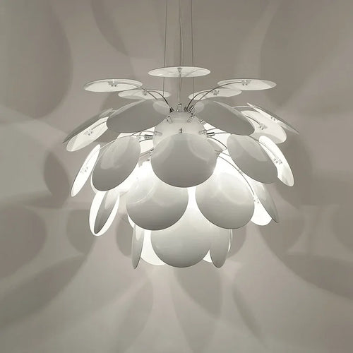 Modern glass pine cone chandelier for interior decoration - vue 5 sur 9
