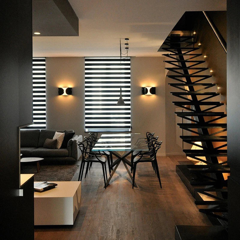 Art deco metal wall light for an elegant interior - vue 6 sur 14