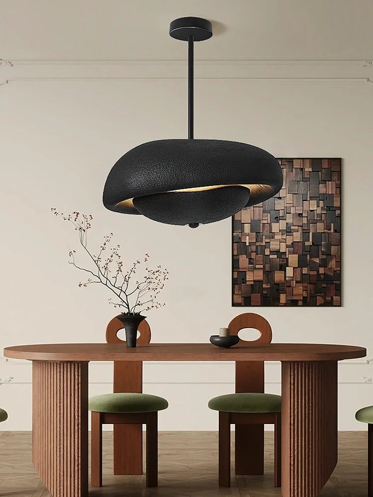 Modern wabi-sabi chandelier for a creative and decorative atmosphere