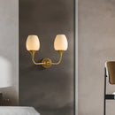 Nordic minimalist copper wall light for decorative lighting