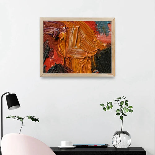 Wooden photo frame for art and DIY home decoration - vue 6 sur 6