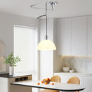 Modern foldable Nordic design telescopic chandelier for contemporary interiors