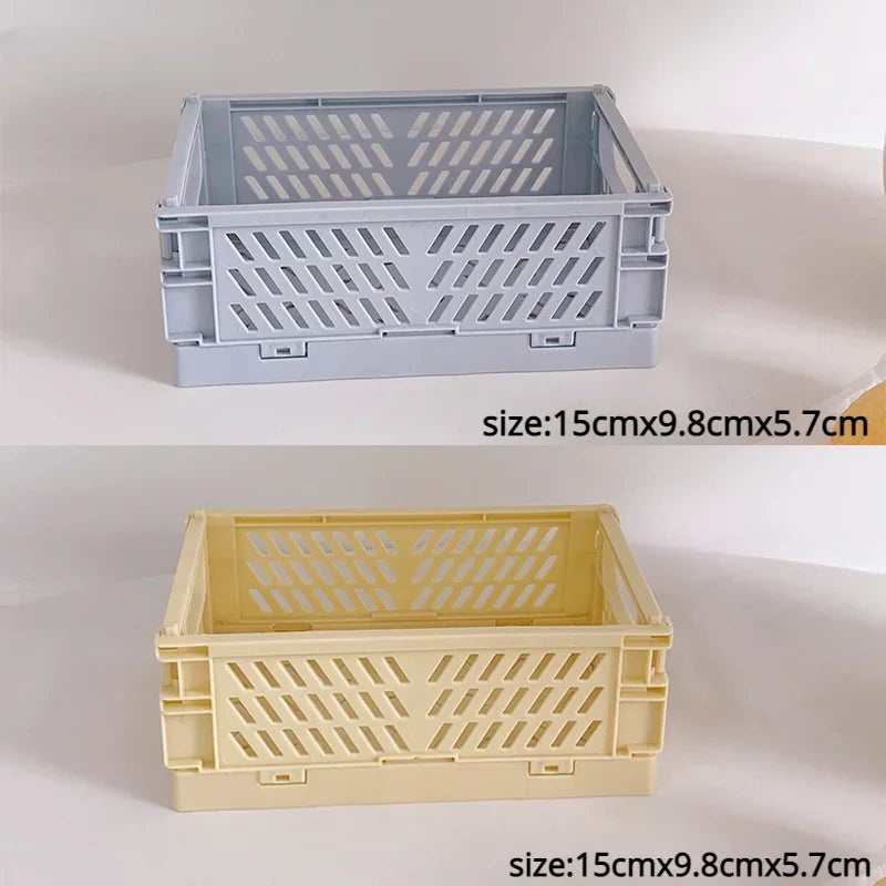 foldable storage basket for makeup jewelry toys and more - vue 16 sur 28