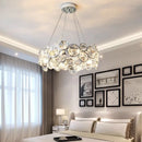 Modern nordic style crystal chandelier for luxurious interiors