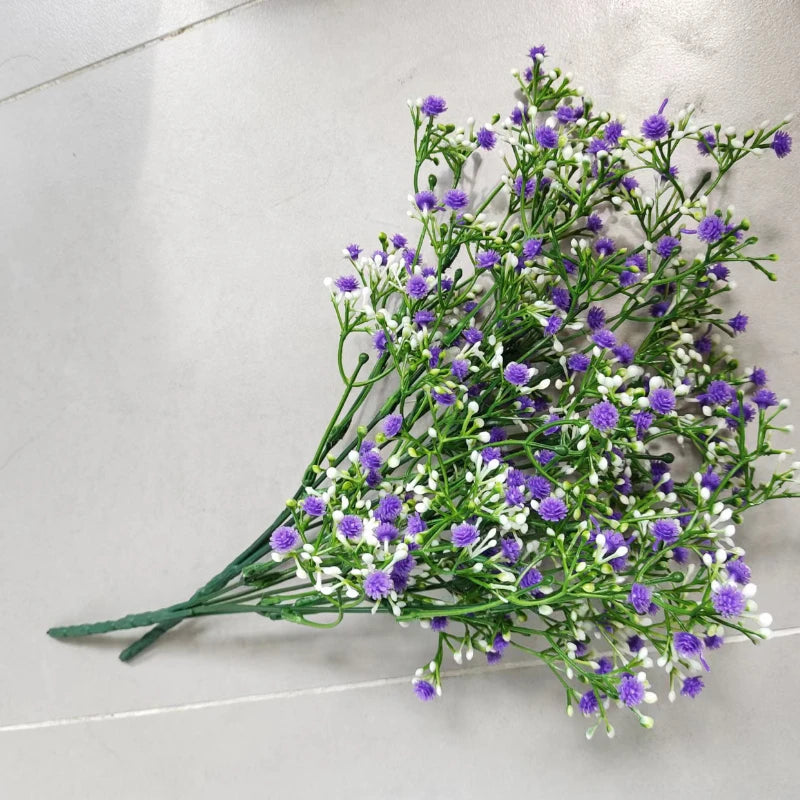 Artificial gypsophila bouquets for indoor and outdoor decoration - vue 13 sur 15