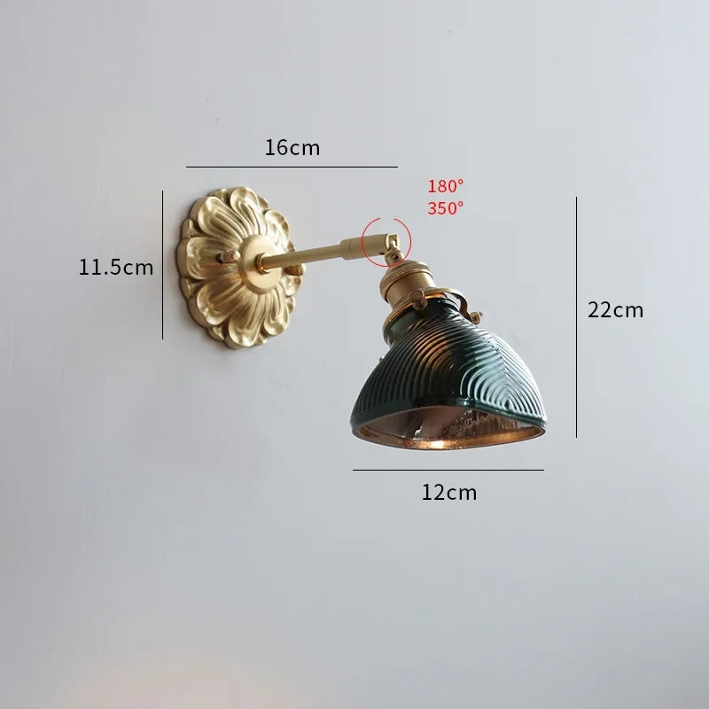 Iwhd walnut wood LED decorative nordic wall light - vue 22 sur 23