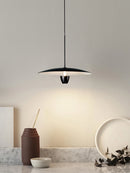 Modern circular chandelier for minimalist decor and elegant lighting