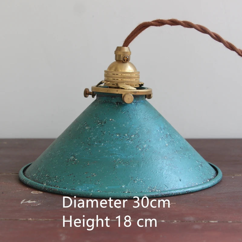 Decorative vintage industrial iron pendant light