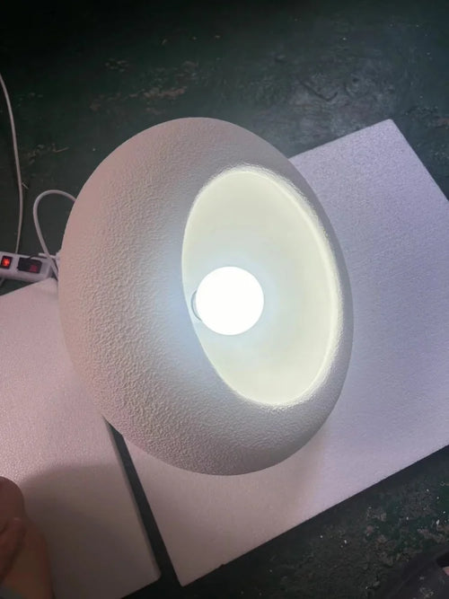 Nordic wabi sabi LED pendant light for bright restaurants - vue 5 sur 10