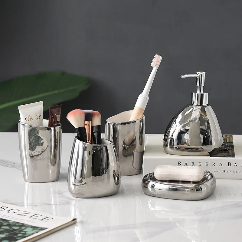 ceramic bathroom accessories for home decor
