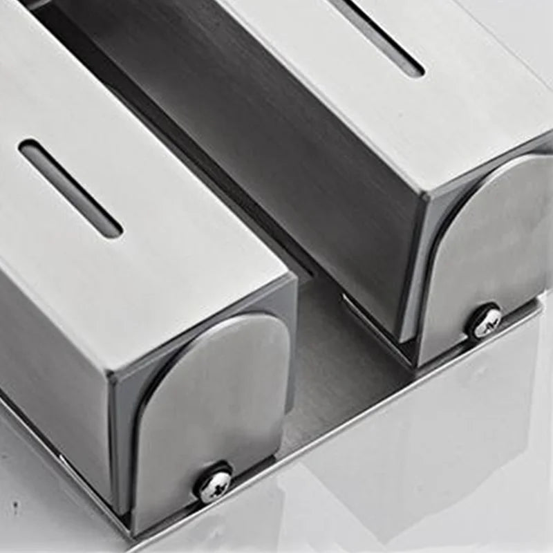 stainless steel accessories for modern soap dispensers - vue 5 sur 12