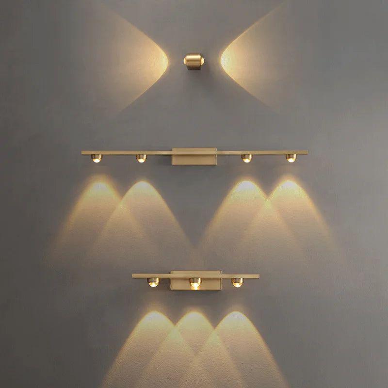 Designer wall light for a warm and welcoming atmosphere