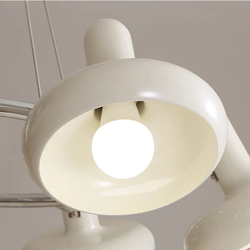 Bauhaus LED pendant chandelier for dining table - vue 7 sur 8