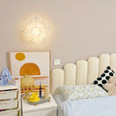 Romantic white flower acrylic LED wall light