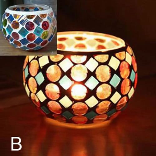 Moroccan votive candle holder for elegant home decor - vue 9 sur 11