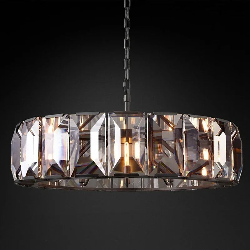 Modern luxury crystal chandelier pendant light