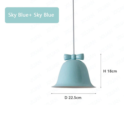 Children's pendant light with bow tie - vue 18 sur 19