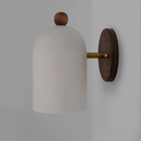 Nordic walnut wall light wabi sabi zen Japanese ambiance