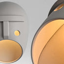 Modern Dutch designer resin wall light with LED illumination